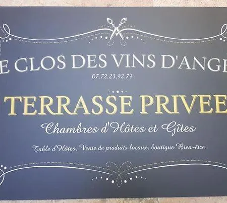 D'hote Au Jardin Le Clos Des Vins D'anges Bed & Breakfast Saint-Pierre-des-Champs