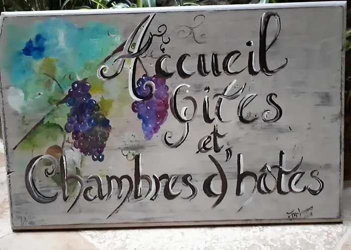 Bed and breakfast D'hote Au Jardin Le Clos Des Vins D'anges